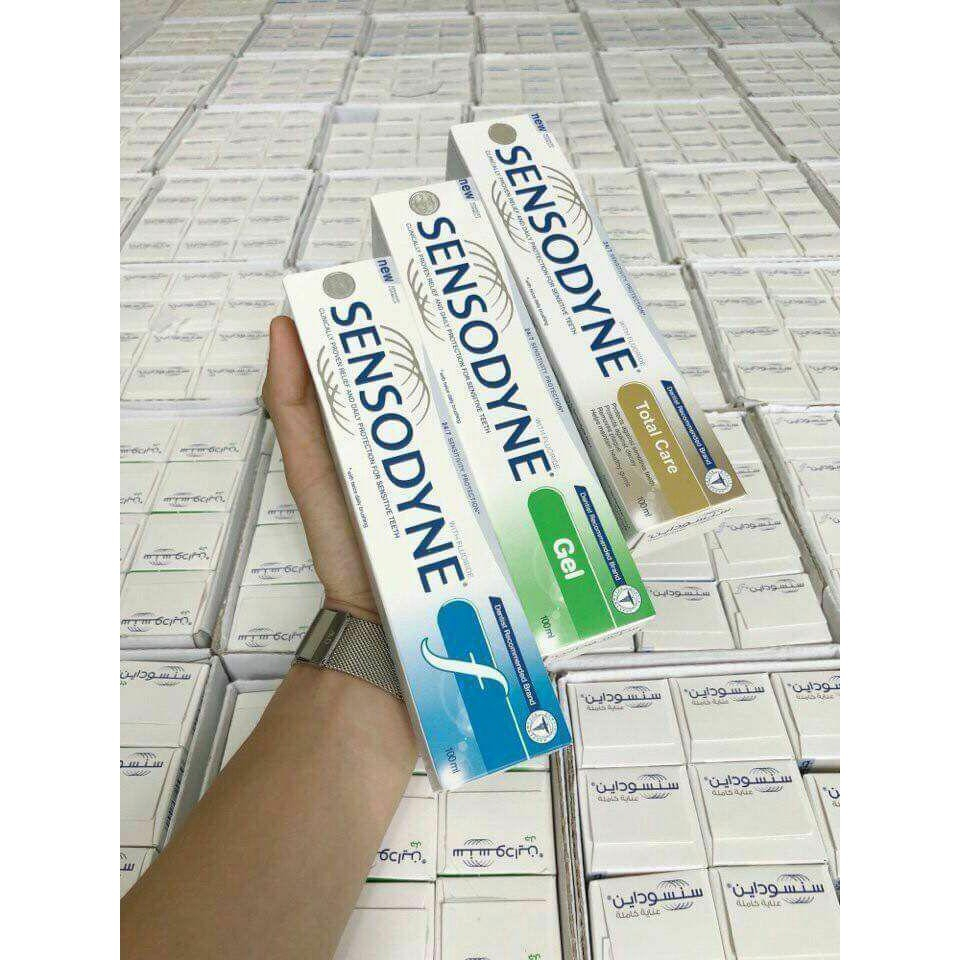 FREE SHIP COMBO 5 LỌ Kem đánh răng Sensodyne chống ê buốt làm trắng răng