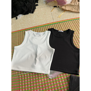 Áo sát nách croptop