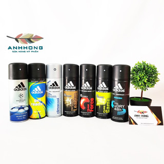 Xịt khử mùi 48h ADIDAS 150ml