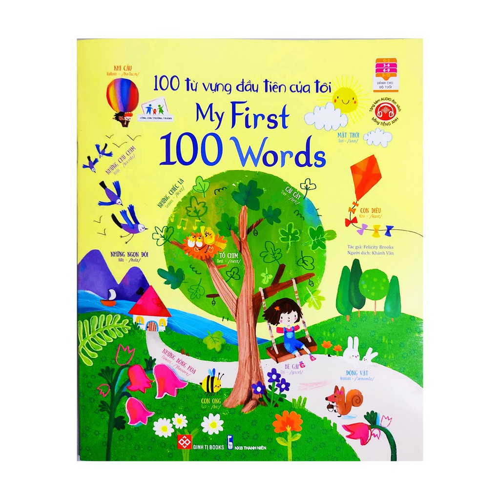 Sách - 100 từ vựng đầu tiên của tôi - My first 100 words