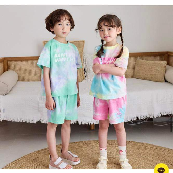 BH2391 Bộ cotton BT,BG Bebezoo loang xuất hàn áo From rộng (13-40kg)