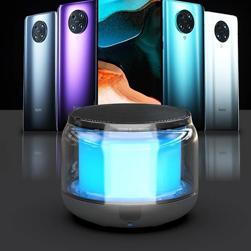 Loa Không Dây di động Bluetooth  S300 Cầm Tay  Loa Mini Pin Trâu, Có hỗ trợ Thẻ Nhớ, Đèn Led Rgb -dc5038