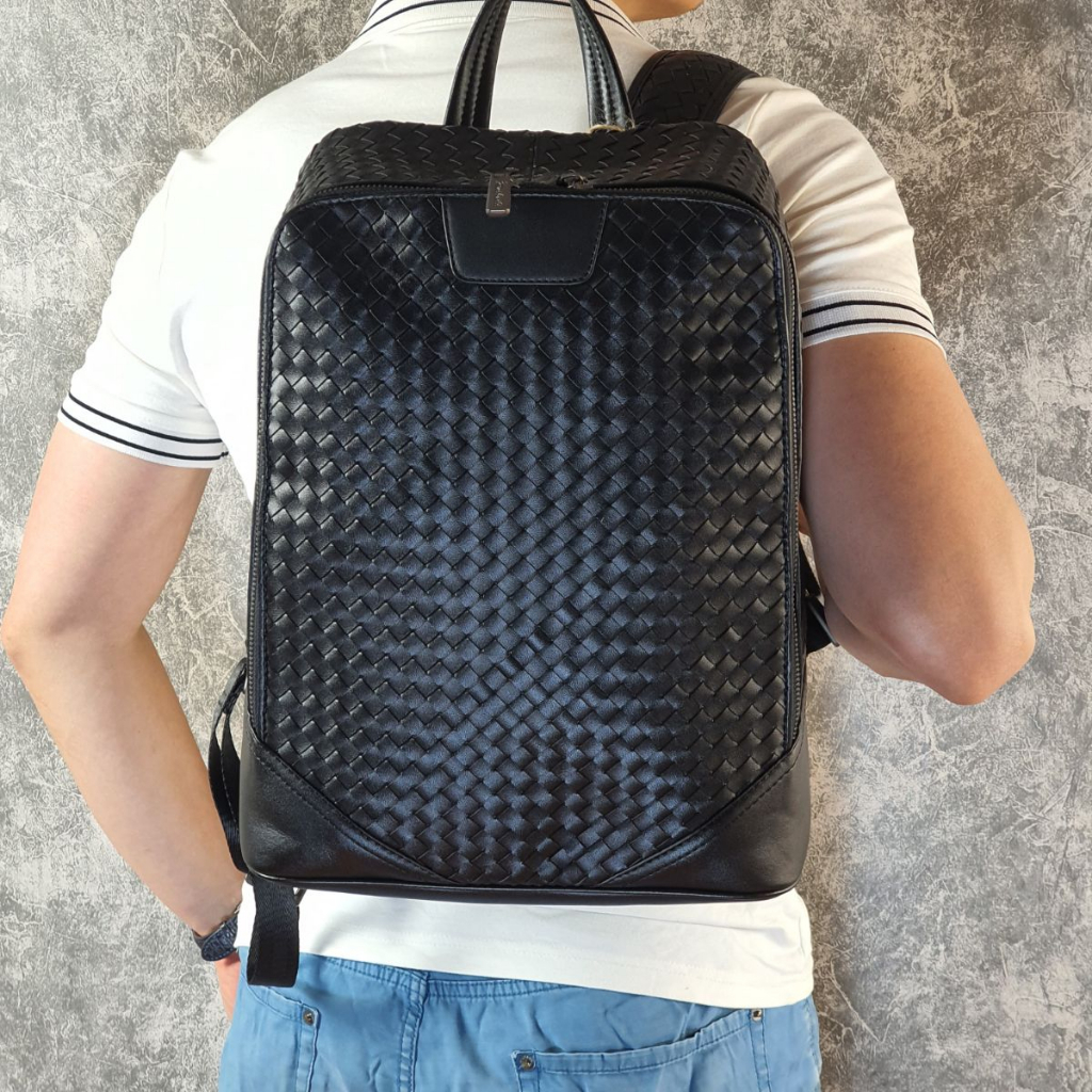 [Da thật] Balo da bò nam nữ da bò thật; Ba lô da nam BP404 (Đen) - 100% da bò thật, BH 3 năm | BigBuy360 - bigbuy360.vn