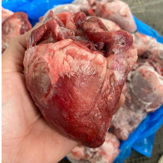 Tim heo đông lạnh nhập khẩu khay 1kg siêu bổ dưỡng