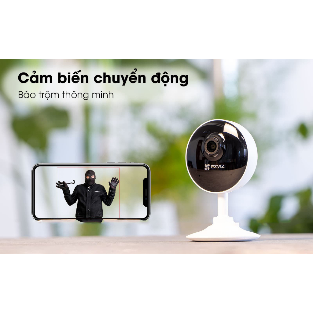 Camera wifi không dây trong nhà Ezviz C1C-B 1080P C1T 2MP góc rộng, đàm thoại 2 chiều bảo hành 2 năm | BigBuy360 - bigbuy360.vn