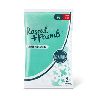 Tã dùng thử Rascal + Friends Đủ Size NB S M L XL - 2 miếng