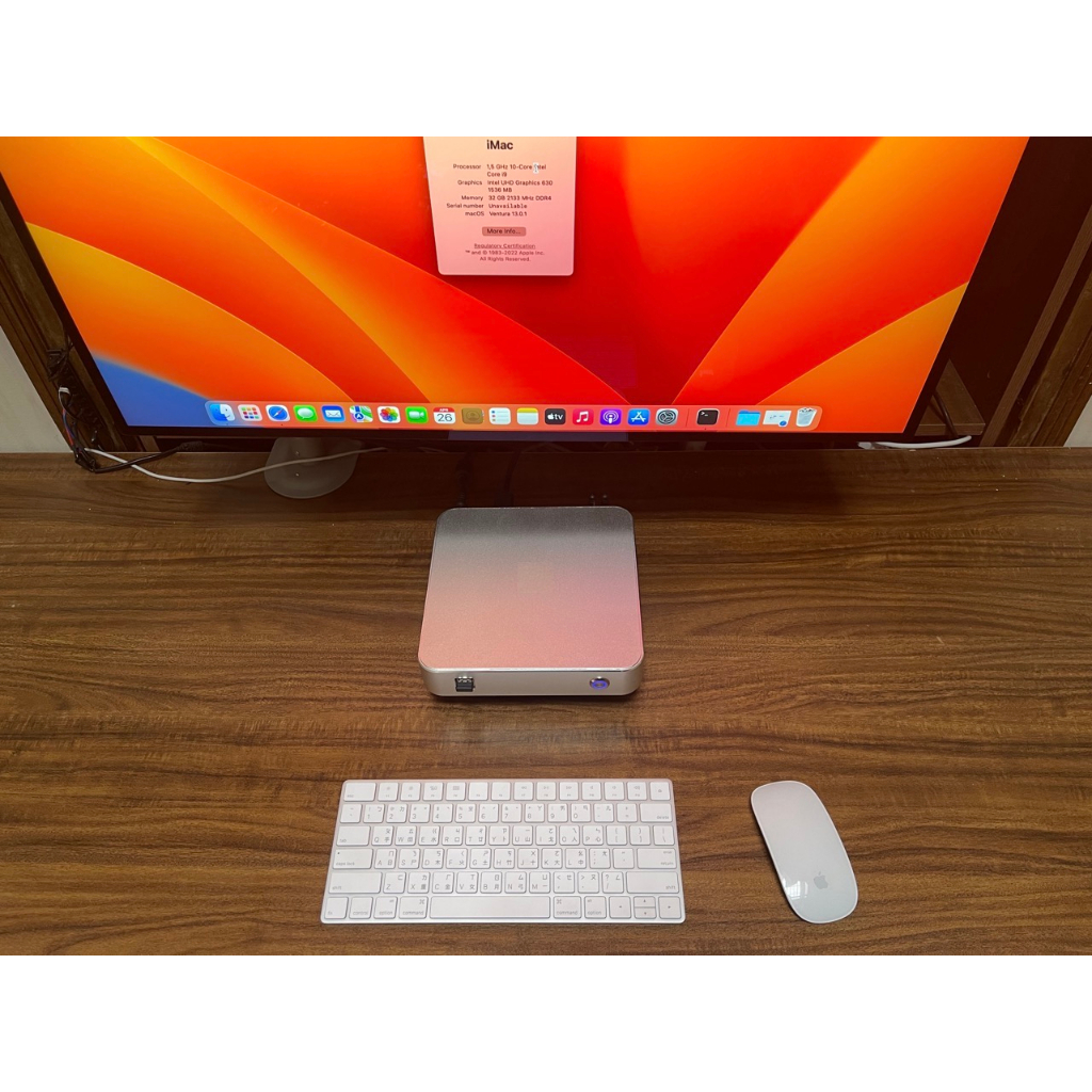 Cây máy tính MMN màu bạc cài sẵn hackintosh