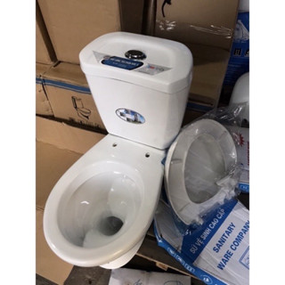 Bồn cầu nhấn, bồn cầu  tay gạt két rời kích thước:( 688mm*370mm*770mm )Thái Bình rẻ (không chuyển đi miền trong )