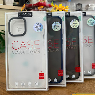Ốp lưng nhám Viền màu iPhone 12/ 12 Pro/ 12 Pro Max Chính hãng Likgus