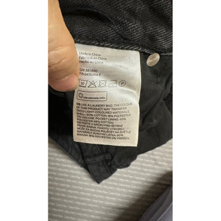 Quần jeans short đen H&M (hàng auth)