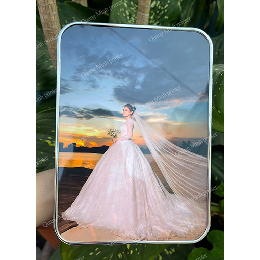 In Ảnh Tráng Gương 10x15 13x18 15x21 Siêu Bóng