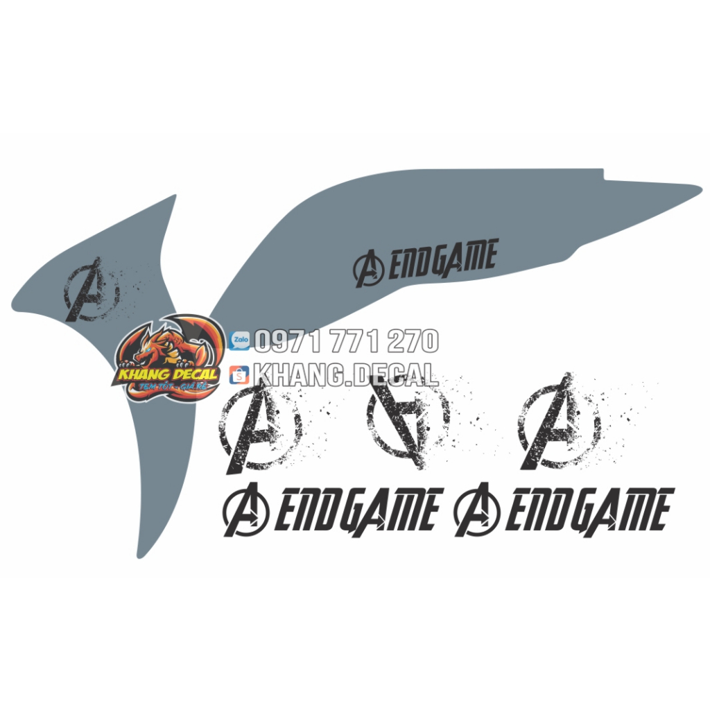 Tem rời SH MODE Avengers End Game - 01