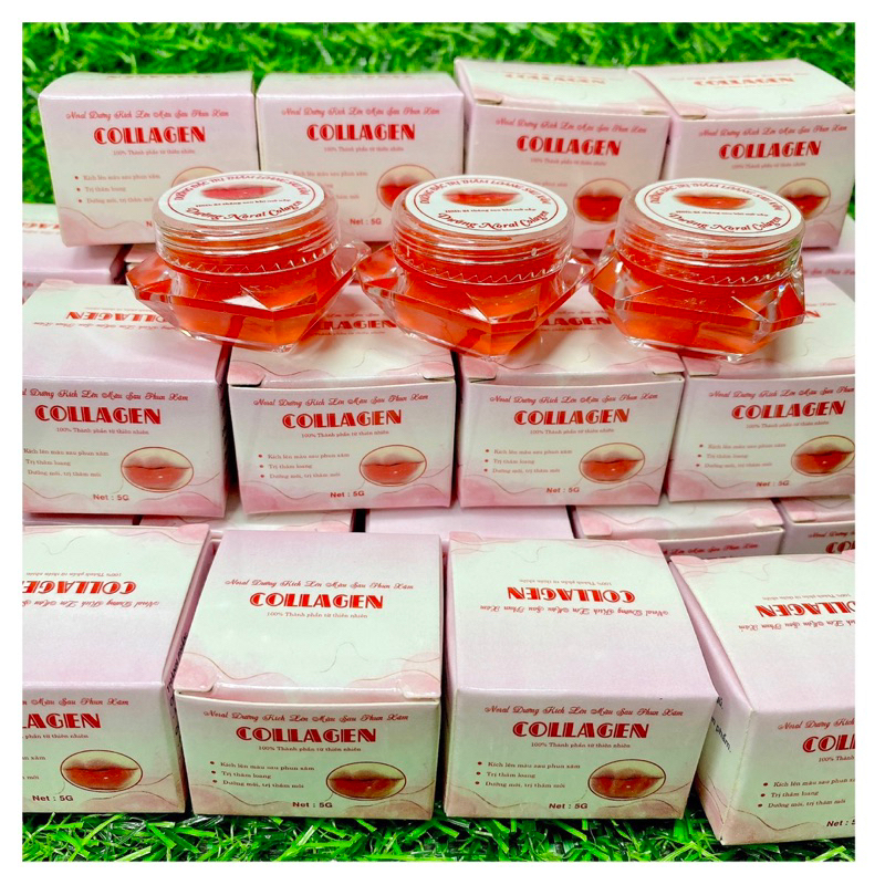 Son Dưỡng Môi Kích Lên Màu Sau Phun Xăm hũ kim cương 5G