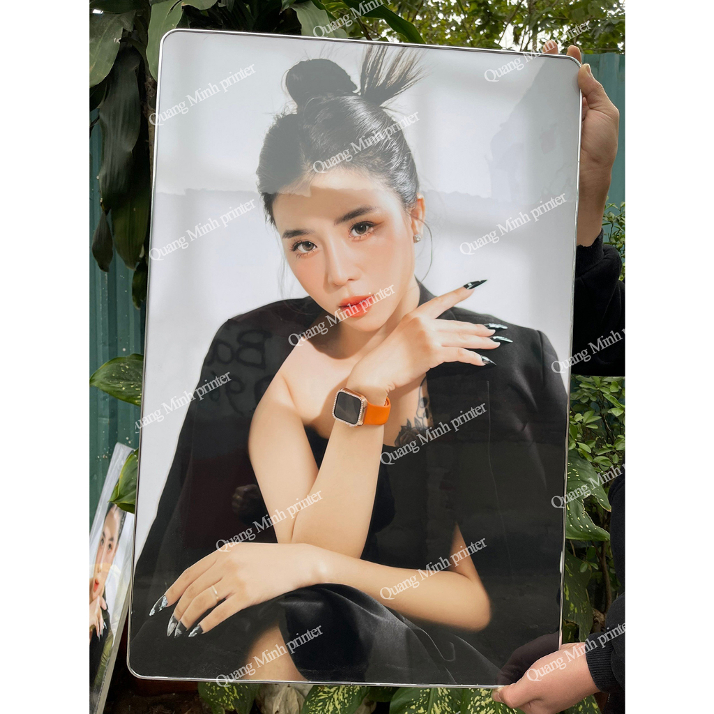 COMBO IN 2 ẢNH TRÁNG GƯƠNG 40X60 TẶNG 1 KHUNG 10x15cm- Tặng Kèm Móc Treo