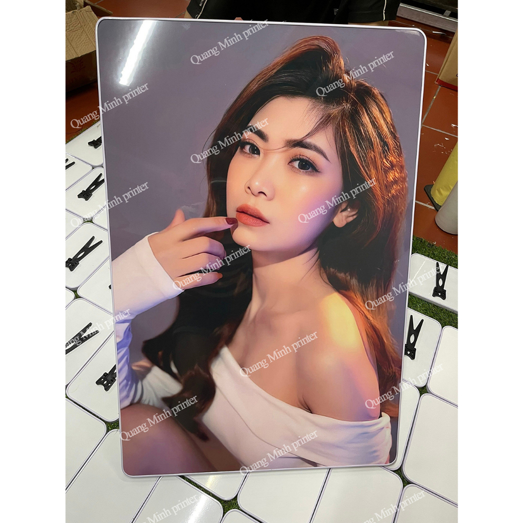 COMBO IN 2 ẢNH TRÁNG GƯƠNG 40X60 TẶNG 1 KHUNG 10x15cm- Tặng Kèm Móc Treo