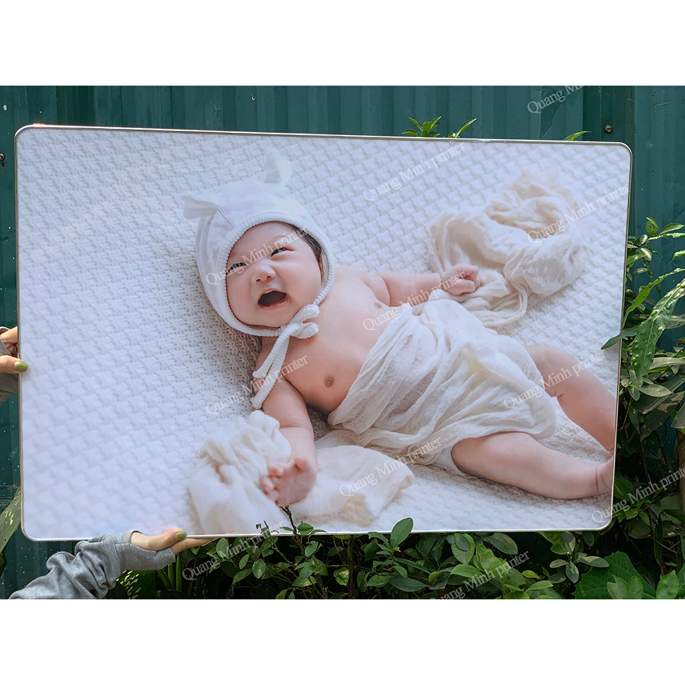 COMBO IN 2 ẢNH TRÁNG GƯƠNG 40X60 TẶNG 1 KHUNG 10x15cm- Tặng Kèm Móc Treo