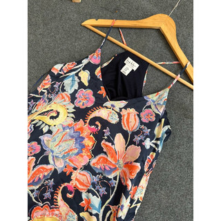 Đầm maxi lụa hoa xuất xịn