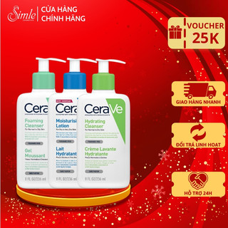 Sữa rửa mặt cerave giúp làm sạch sâu cho mọi loại da 236ml