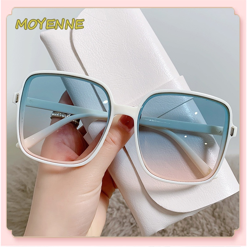 Mới Vuông Kính Mát Gradient Kính Mát Nữ Thời Trang Chống Tia Cực Tím Kính Mát Retro