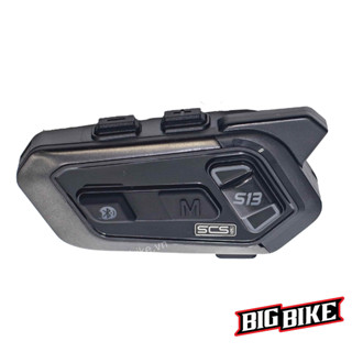 TAI NGHE BLUETOOTH INTERCOM SCS S13 DÀNH CHO MŨ BẢO HIỂM FULLFACE HOẶC 3/4