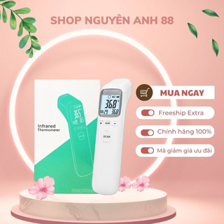 Nhiệt kế điện tử nhiệt kế hồng ngoại Infrared máy đo nhiệt độ thân nhiệt nhanh và chuẩn xác shopnguyenanh88