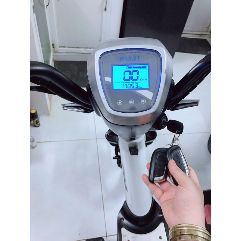 Thanh lý xe đạp điện njnja cap a cho bé đi học.