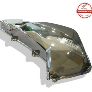 Ốp pô e ( bầu lọc gió ) PCX trong suốt đen khói