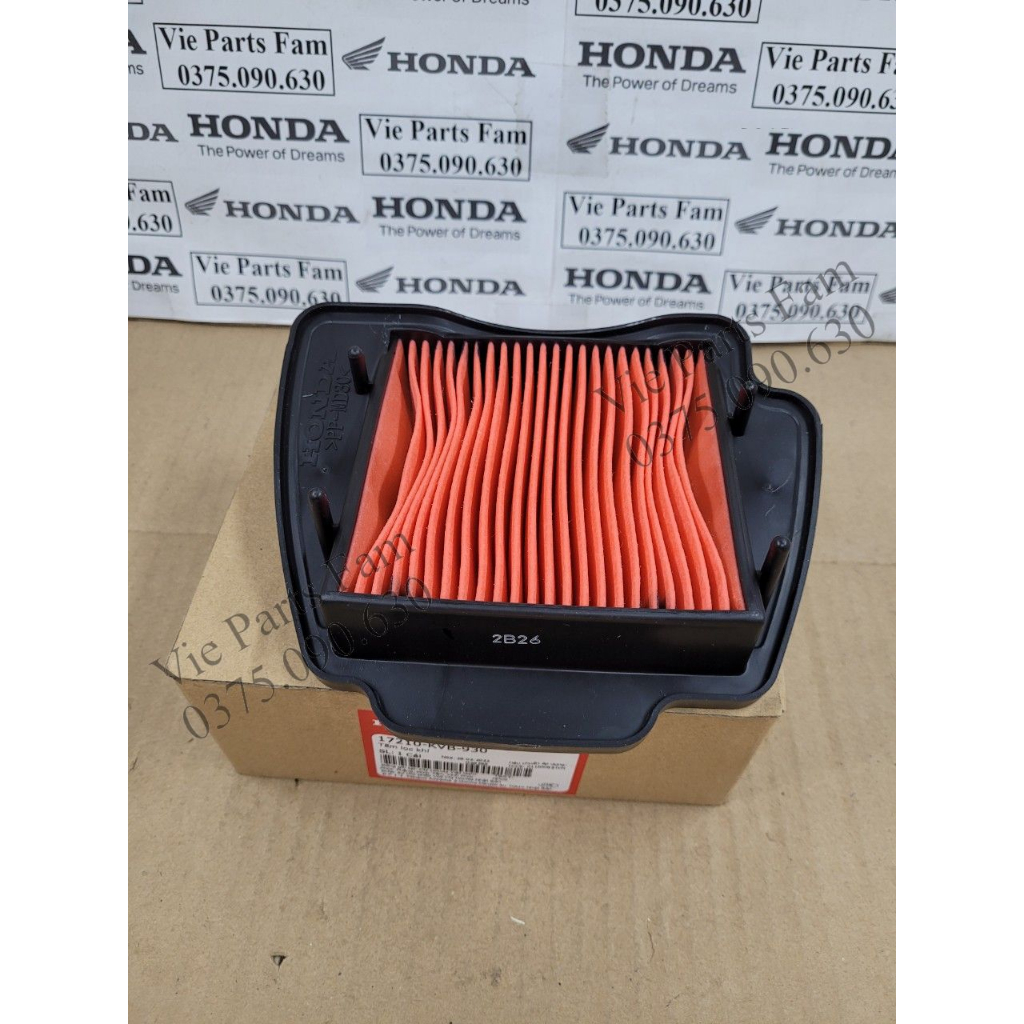 Lọc gió Click 110,  AB 110 2007-2008 , hàng chính hãng Honda mới 100%