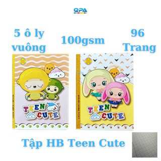 Tập 96 trang 4 - 5 ô ly vuông định lượng 100gsm