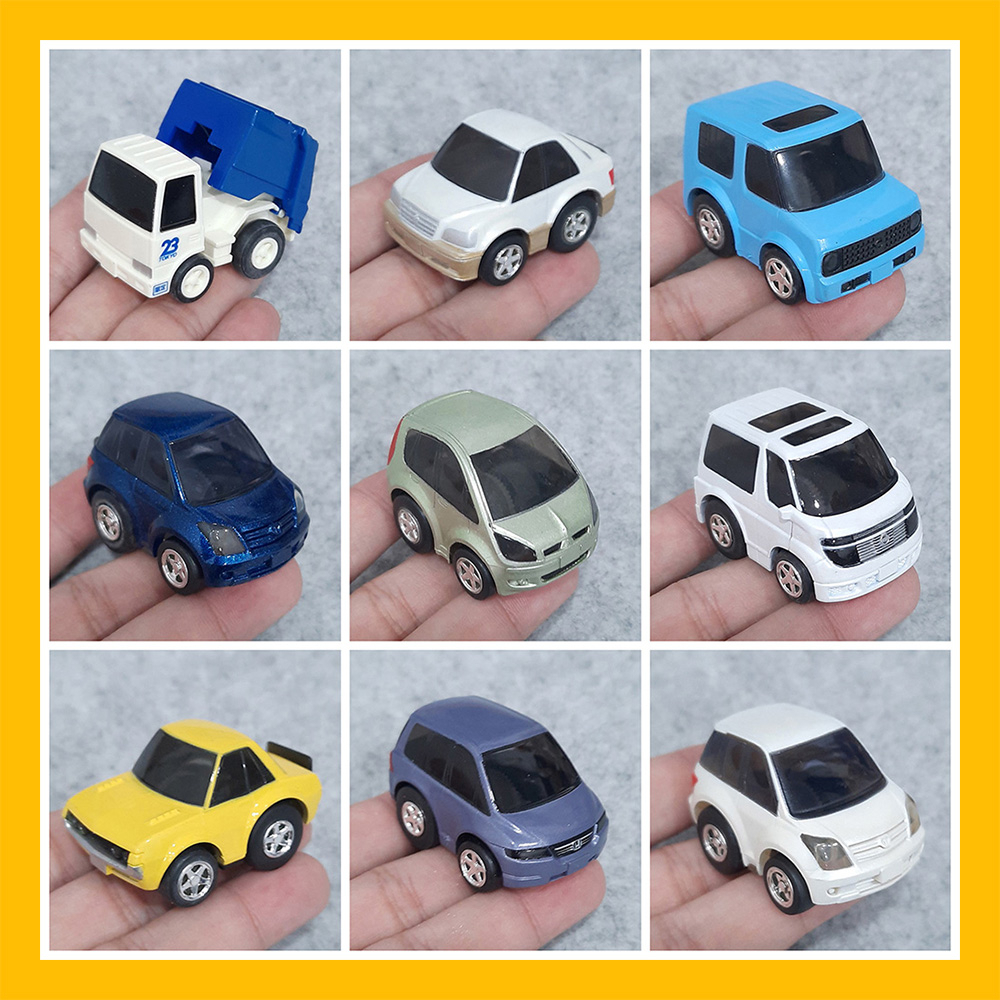 Xe mô hình chạy dây cót Choro-Q không hộp size dài 4cm