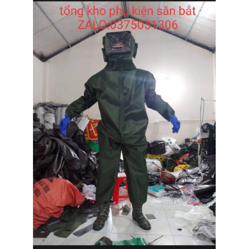 BỘ BẮT ONG RỪNG VẢI KA KI THÔNG THOÁNG AN TOÀN đủ sai 40...44
