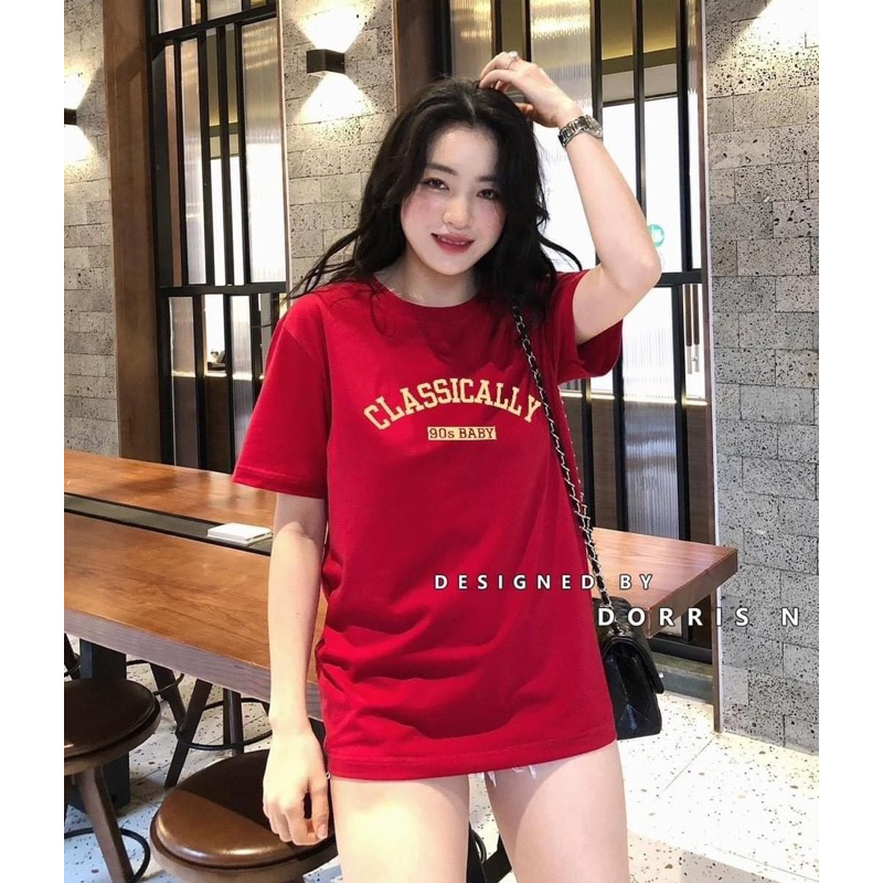 Áo Thun CLASSICALLY Vải Cotton 100% Thoáng Mát