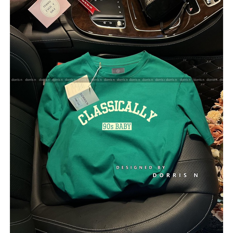 Áo Thun CLASSICALLY Vải Cotton 100% Thoáng Mát