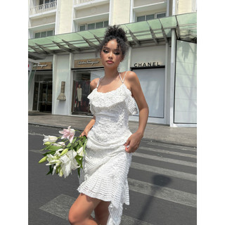  Poppy Dress - Váy ren thêu hoa dáng tầng - THIẾT KẾ BỞI IAMCOCO.OFFICIAL 