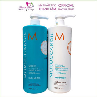 Dầu gội xả dưỡng ẩm Moroccanoil Hydration 1000mlx2
