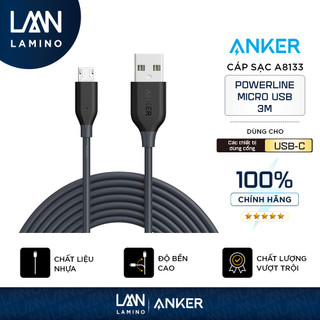 Cáp sạc siêu bền anker powerline cổng micro usb dài 1.8m - a8133