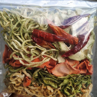 Dưa món 5 loại củ quả sấy khô làm dưa món gói 100g/ 200g/ 300g