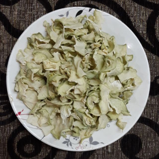Đu đủ xanh thái lát sấy khô