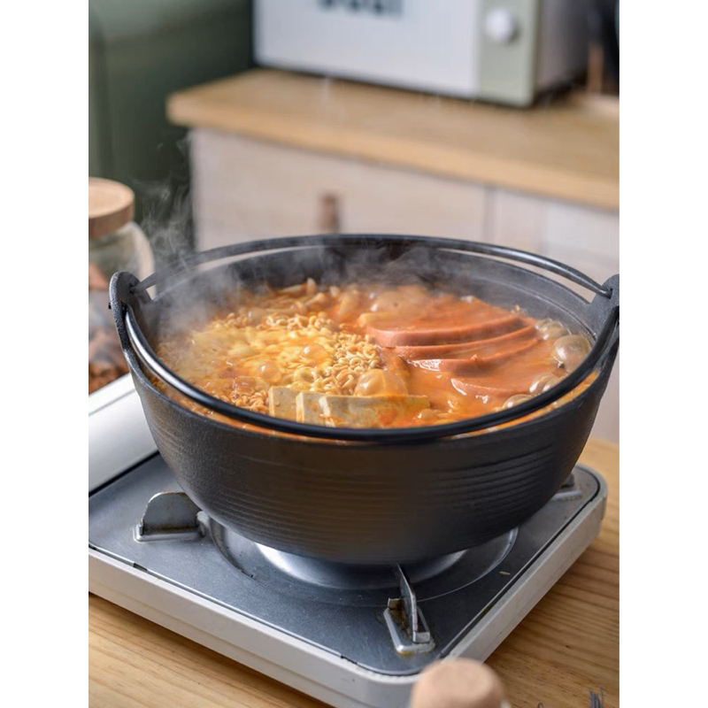 Chảo gang size 20cm dùng được bếp từ, bếp ga