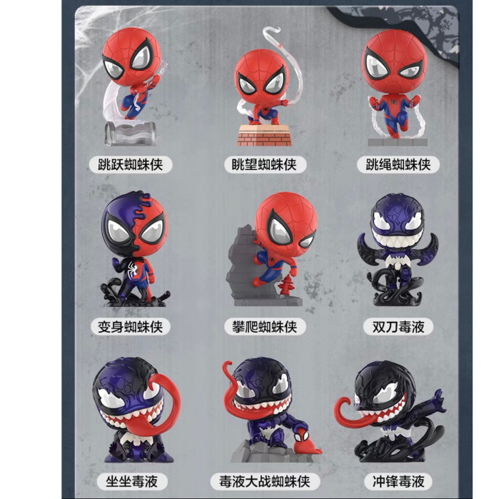 Marvel Spiderman Maximum Venom Popmart - Mô hình người nhện