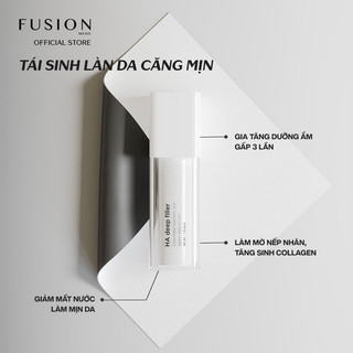 Tinh chất serum ha fusion deep filler- ha đa phân tử siêu cấp nước, căng bóng, trẻ hoá da đa tầng 30ml