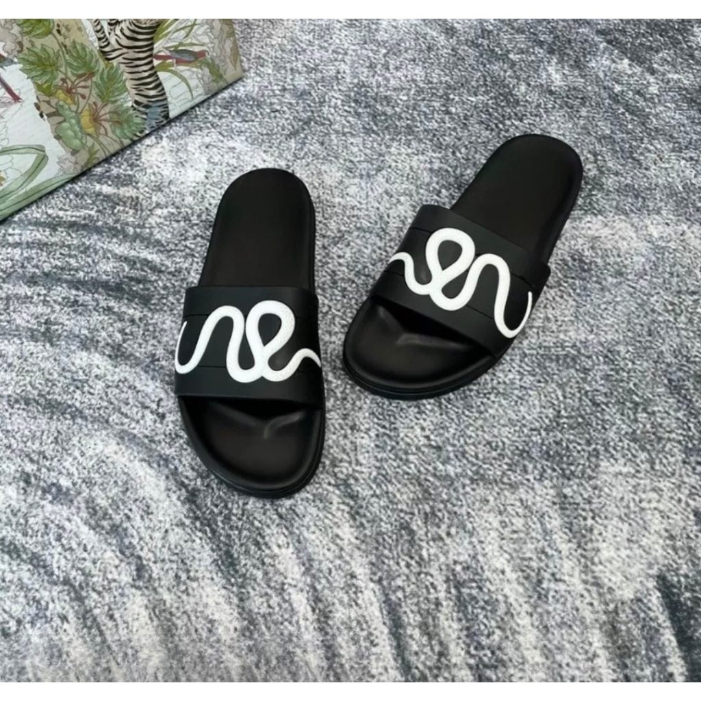 Dép Nam Nữ Guccl rắn , Dép quai ngang nam hottrend mùa hè 2023.,