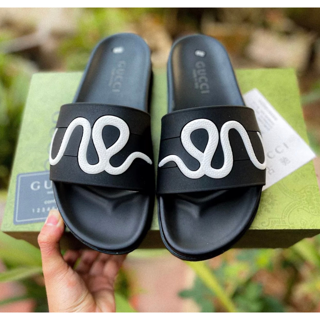 Dép Nam Nữ Guccl rắn , Dép quai ngang nam hottrend mùa hè 2023.,