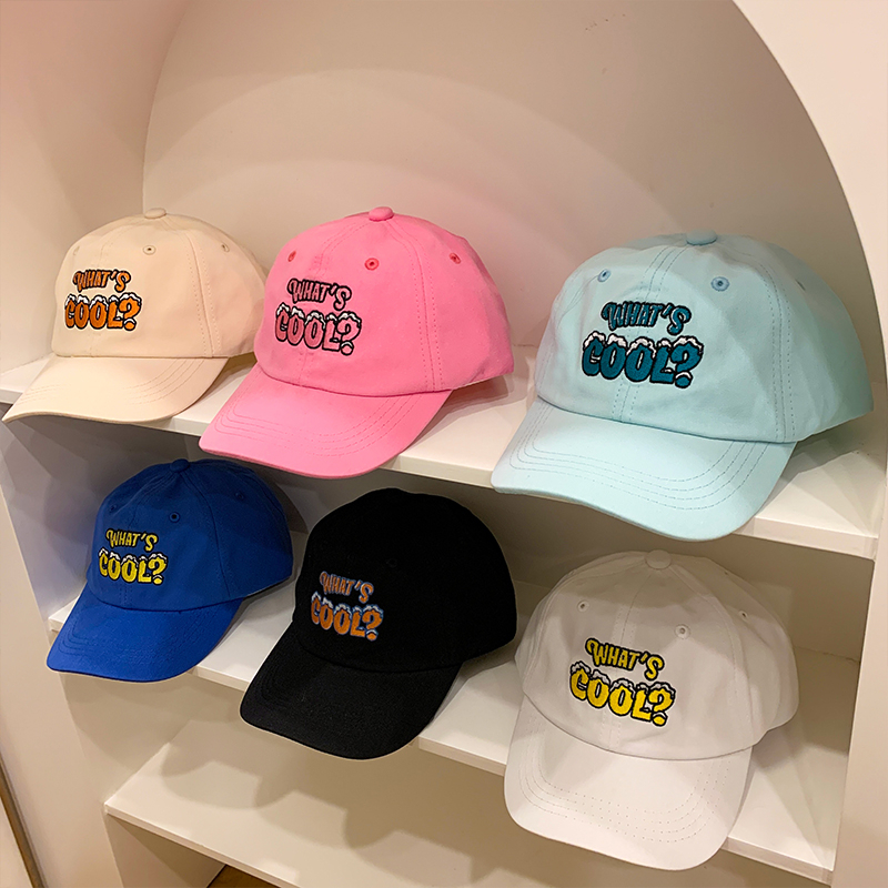 HMH® Mũ bóng chày trẻ em thời trang phong cách Hàn Quốc xuân hè với chữ cái và mẫu mã đẹp mắt