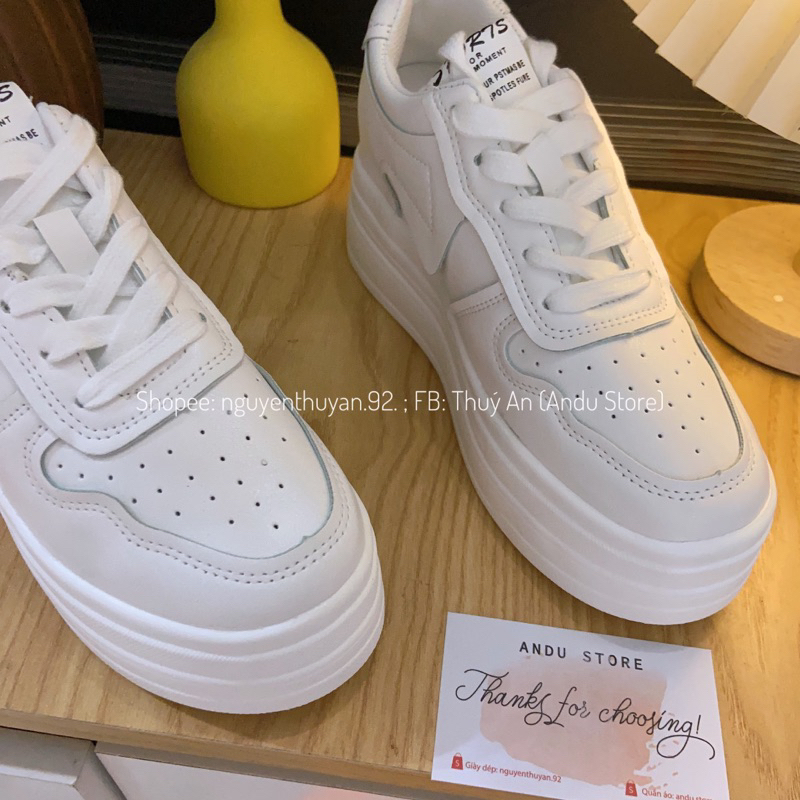 Giày thể thao độn đế 8cm