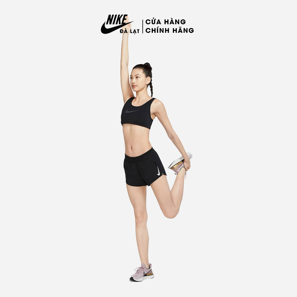 Quần Ngắn Thể Thao Nữ Nike Aeroswift Shorts CZ9399-010 Quần đùi tập luyện cotton co giãn