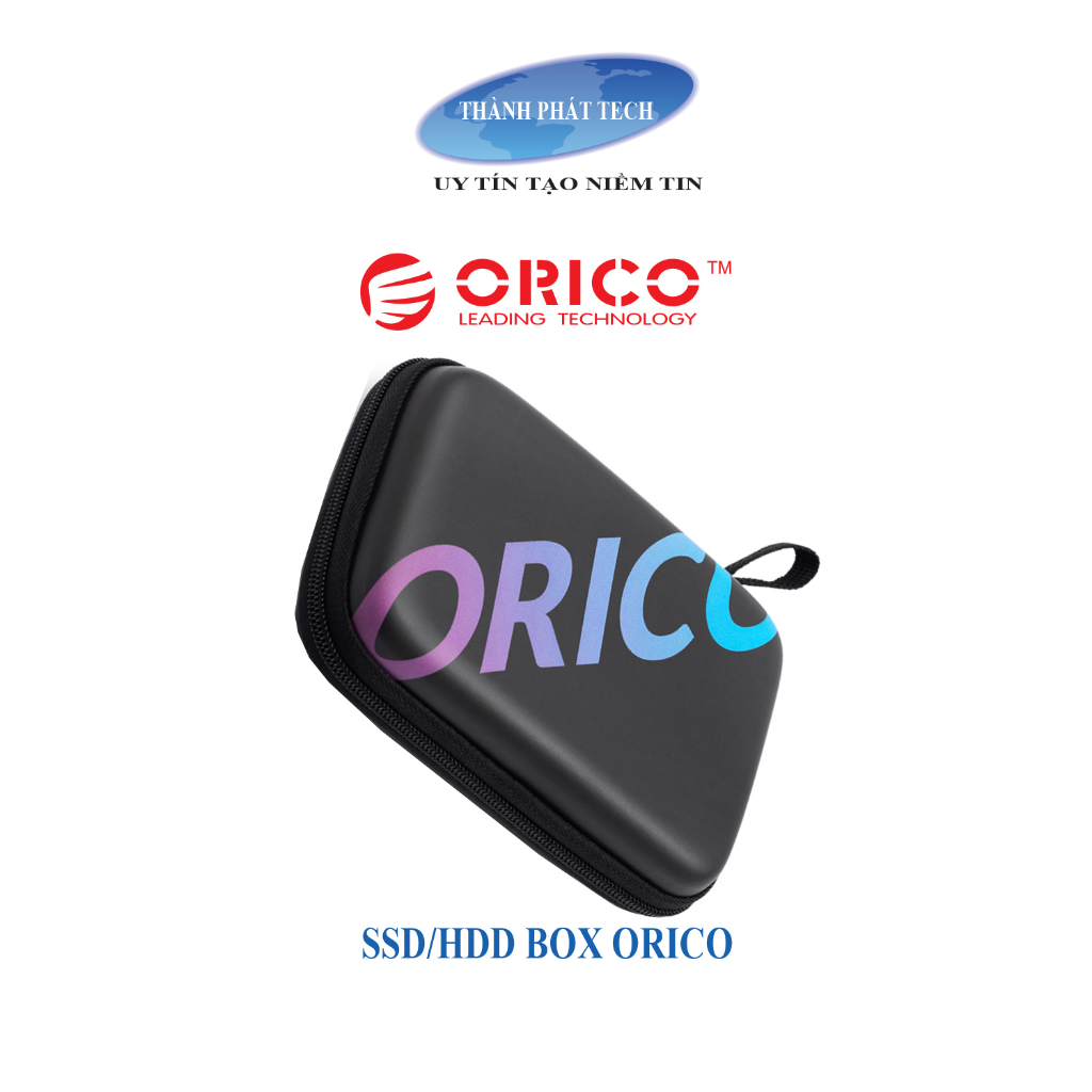 Túi chống xốc Orico HXD25 đựng phụ kiện laptop, macbook, tai nghe, sạc dự phòng, ổ cứng di động...Chống thấm nước
