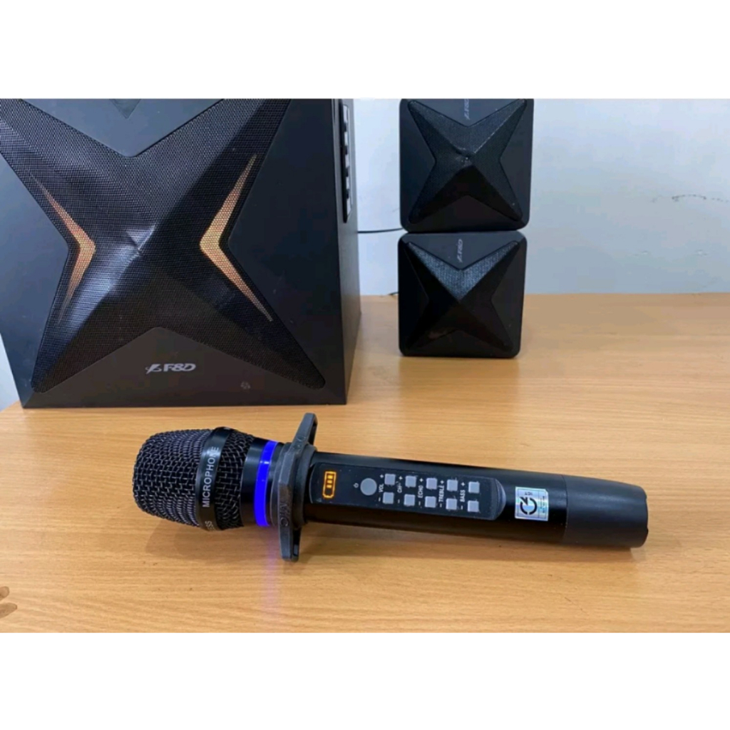 MICRO ĐA NĂNG, BỘ 1 Micro RAYCO S311B WIRELESS, Triệt Tiếng Hú, Bắt Sóng Xa Lên Đến 50m, Hút Âm Cực Tốt, Chất Tiếng Sáng