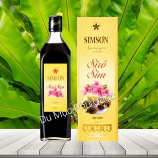 Siro Sim Phú Quốc - Sim Sơn chai 600ml