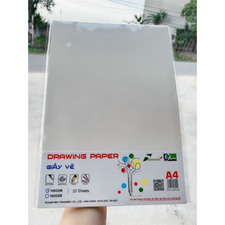 GIấy vẽ A4 định lượng 100g